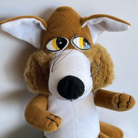 Toy Parade Wolf Bear Flip Doll Topsy Turvy Convertible 2 in 1 Rag Doll - Picture 11 of 16